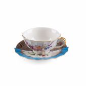 Чайная пара Seletti, 09171 Hybrid Teacup with saucer Kerma