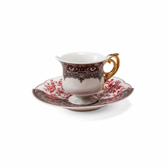 Кофейная пара Seletti , 09162 Hybrid Coffee cup with saucer Sagala