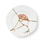 Обеденная тарелка 27,5 см., Seletti, 09611 Kintsugi n'1 Dinner Plate d.27