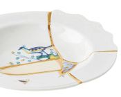 Глубокая тарелка суп - паста Seletti, 09621 Kintsugi n'1 Soup Bowl d.22
