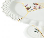 Тортница на ножке 36 см., Seletti , 09644 Kintsugi Cake stand