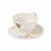 Чайная пара 220 мл., Seletti, 09648 Kintsugi Tea set #2
