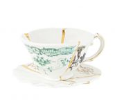 Чайная пара 200 мл., Seletti, 09649 Kintsugi Tea set #3