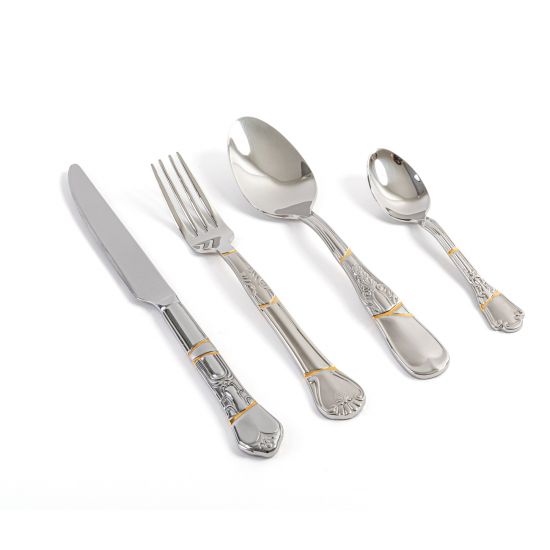 Набор столовых приборов на 6 персон 24 пр., Seletti, 09660 Kintsugi CUTLERY SET