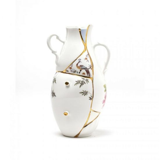 Ваза В 32 м., Seletti, 09675 Kintsugi Vase cm.19x16 h.32