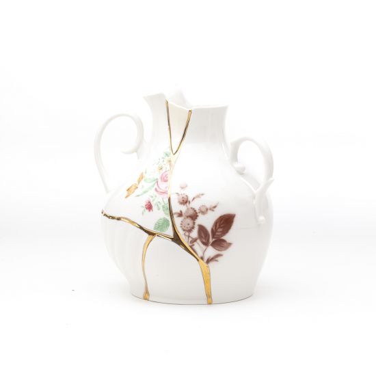 Ваза 18x16хВ.19  см., Seletti, 09676 Kintsugi Vase cm.18x16 h.19