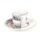 Кофейная пара 80 мл., Seletti, 09743 Hybrid Coffe Cup with saucer Tamara