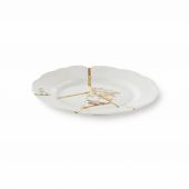Десертная тарелка 21 см., Seletti, 09602 Kintsugi n'2 Dessert Plate d.21